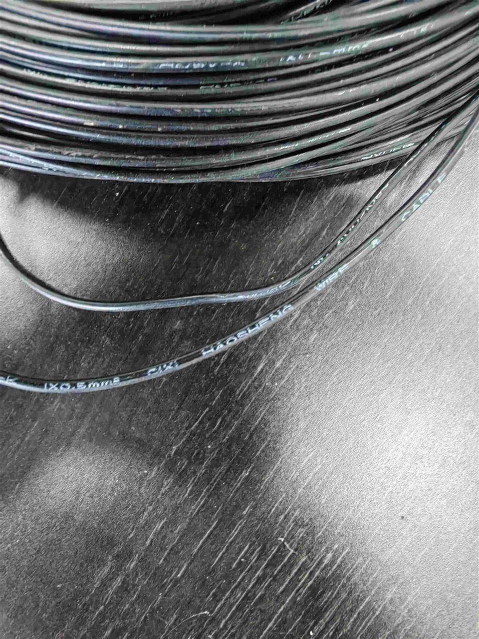 Cable 0.5mm² - Negro